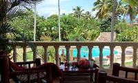 Terrace of the Hotel VILLA LA PLANTATION - Las Galeras - Dominican Republic